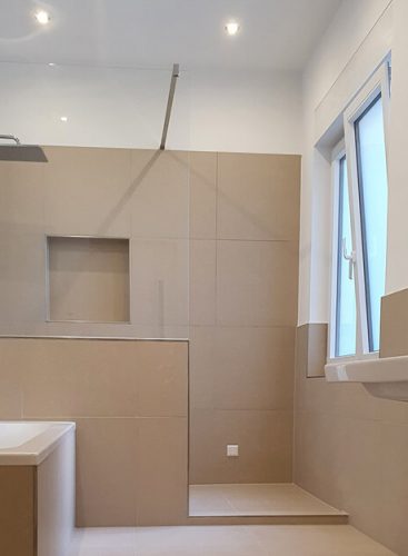 Komplettsanierung Wohnung Stuttgart Altbausanierung neues Badezimmer Brändle Siebert Bau